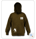 basketball jacket chocolate brown