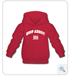 basketball kids hooded sweatshirt