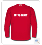 basketball longsleeve red