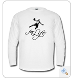 basketball longsleeve white