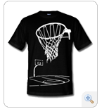 basketball shirt black