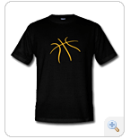 basketball shirt black