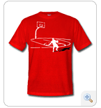 basketball shirt red
