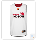 basketball inside out jersey white