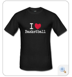 basketball team t-shirt
